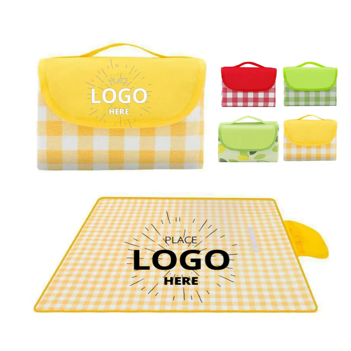 Custom Picnic Beach Folding Blanket 1