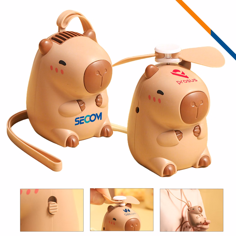 Kendall Mini Capybara Handheld Fan