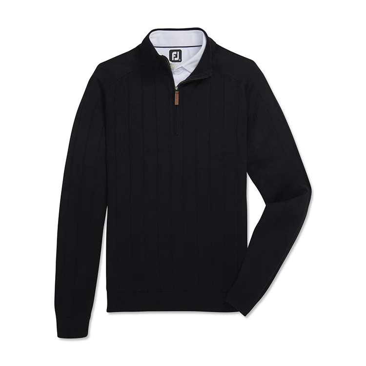 FootJoy Drop Needle Lined Sweater, custom hoodie or sweatshirt with logo imprint 1