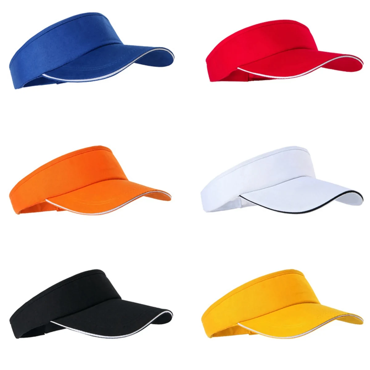 Sports Sun Visor Hats Adjustable Caps 1
