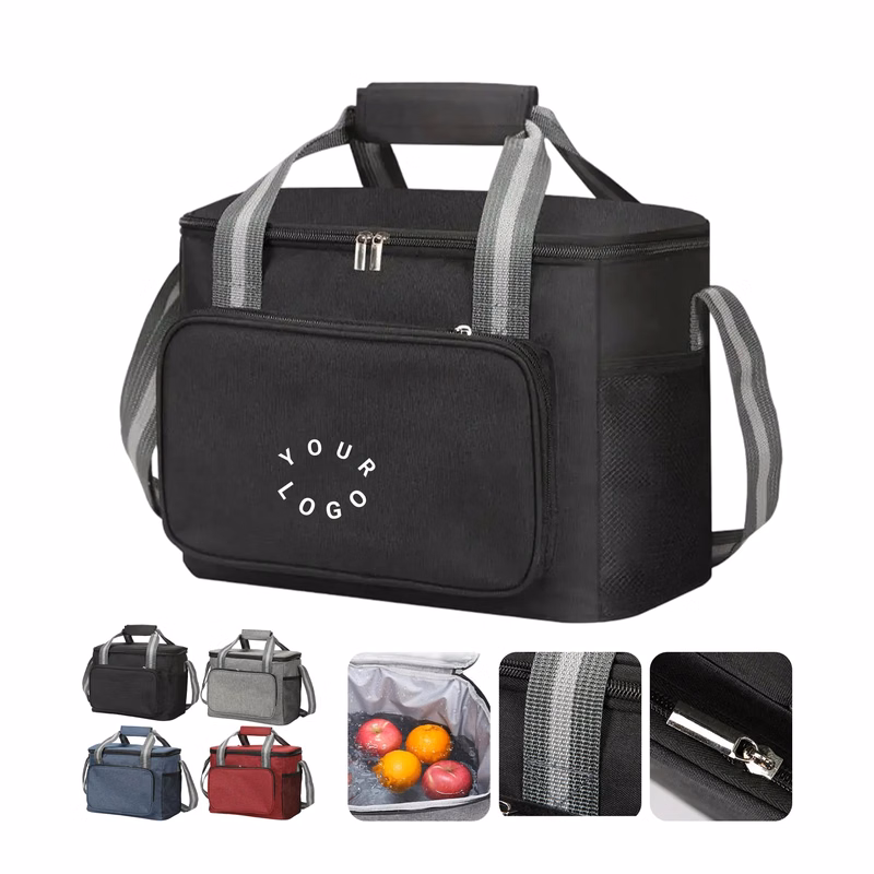 Spacious Thermal Tote with Smooth Zipper