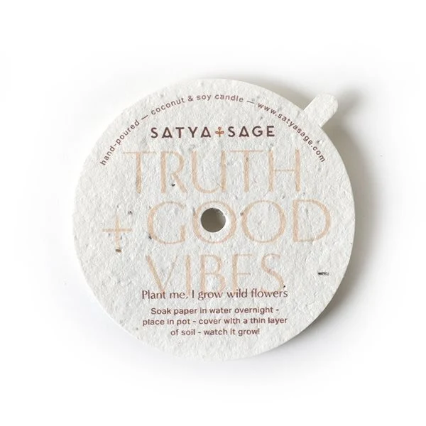 Seed Paper Candle Dust Cover 1
