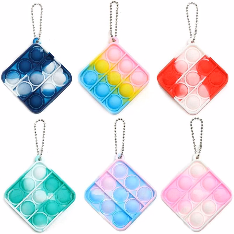Push Bubble Toy With Buckle