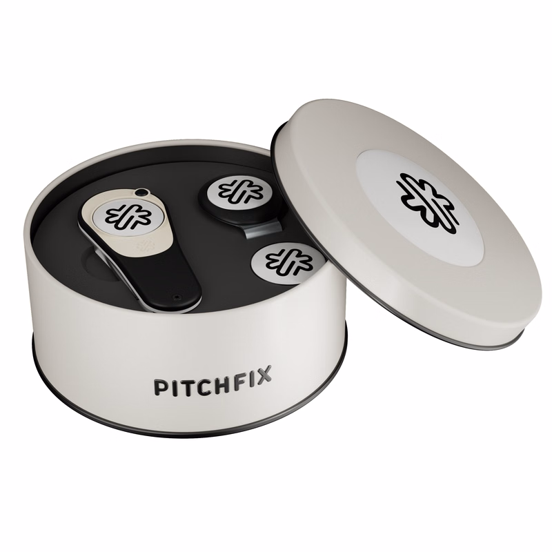 Pitchfix XL Golf Divot Tool in Round Tin