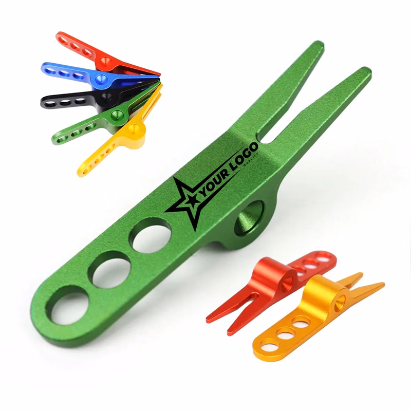Golf Accessories Green Fork Anode Three-hole Ball Lawn