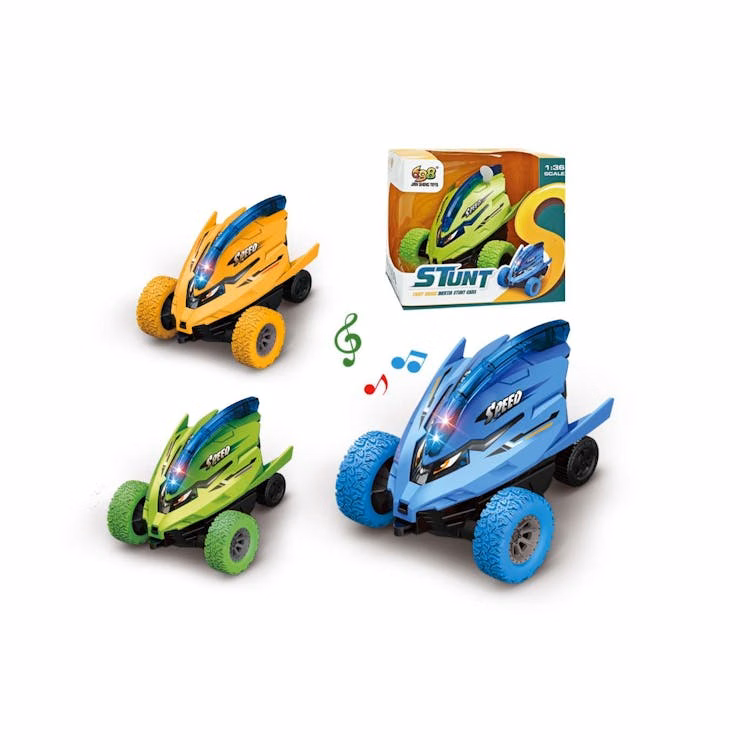 Friction Space Stunt Cars Assorted Colors - 4.75"
