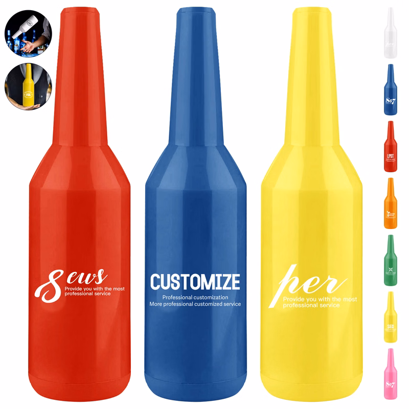 17 OZ Plastic ABS Fancy Bartender Practice Flair Bottle
