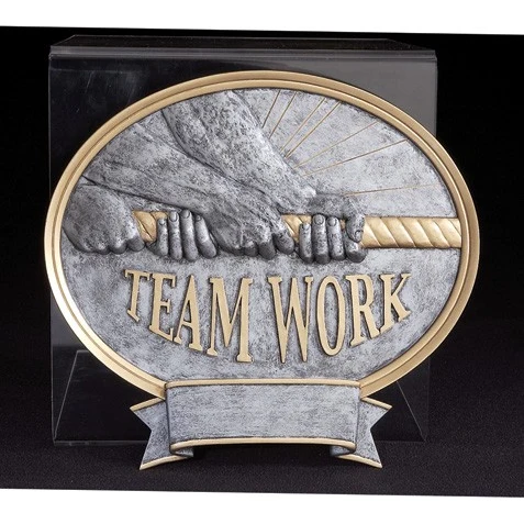 8" Teamwork Legend Plate 1