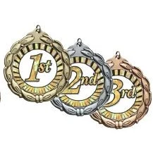 2" Insert Holder Medal, 2 3/4" 1