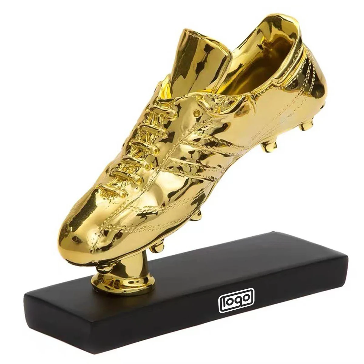 Gold Resin Football Boot Trophy 1
