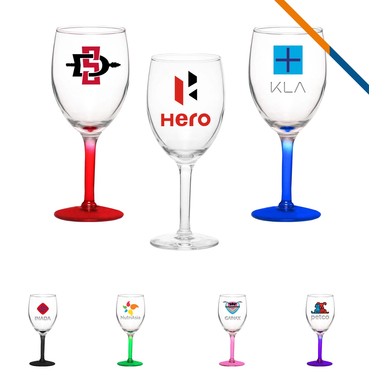 Libbey Andery Wine Glasses - 8 OZ. 1