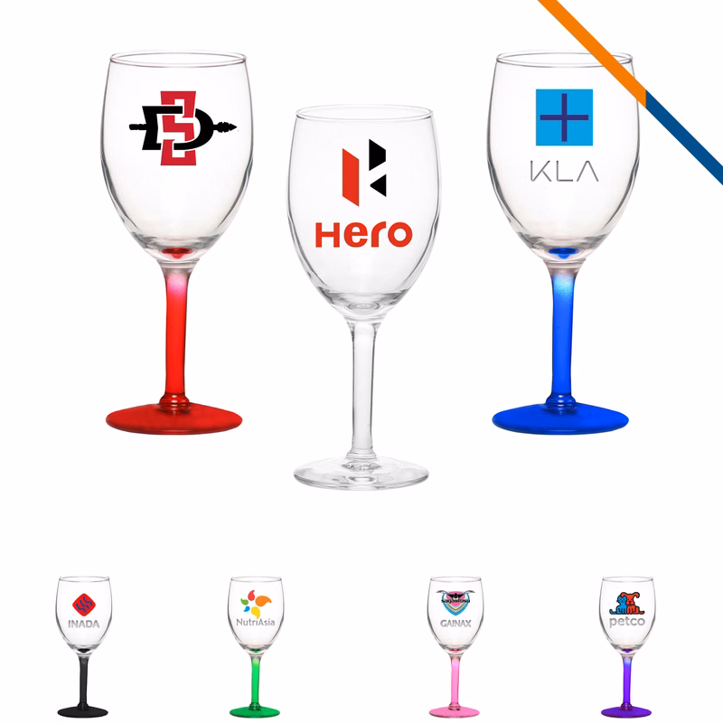 Libbey Andery Wine Glasses - 8 OZ.