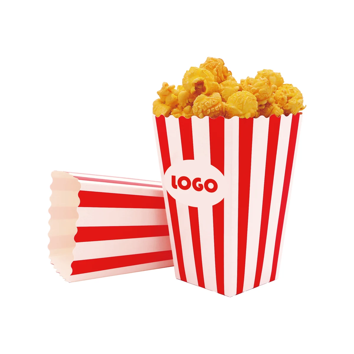 Open Top Paper Popcorn Box 1