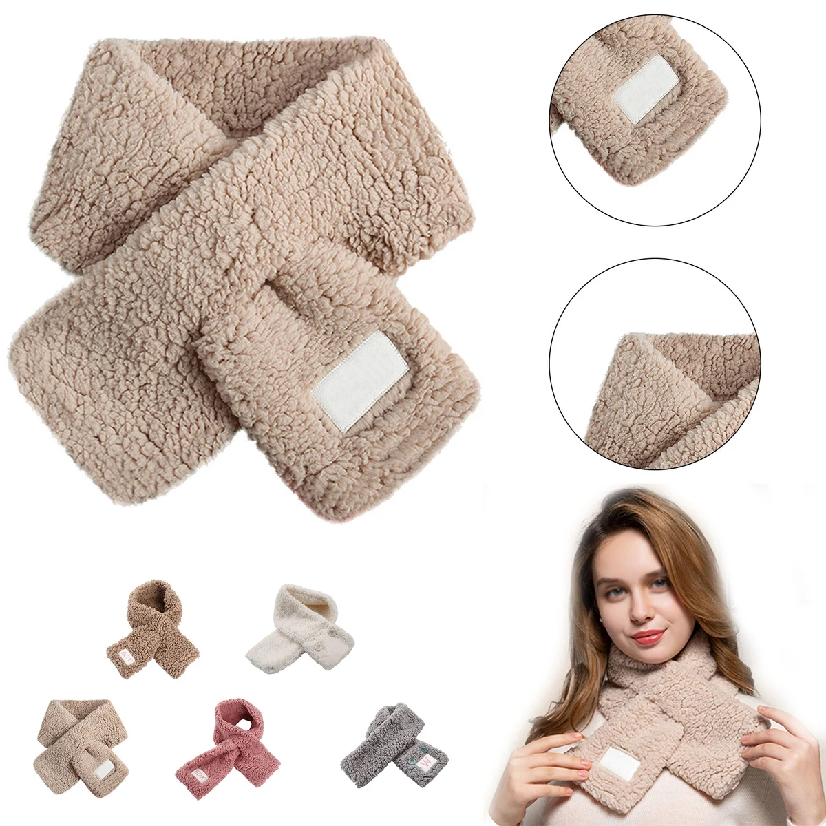 Fleece Winter Scarf 1