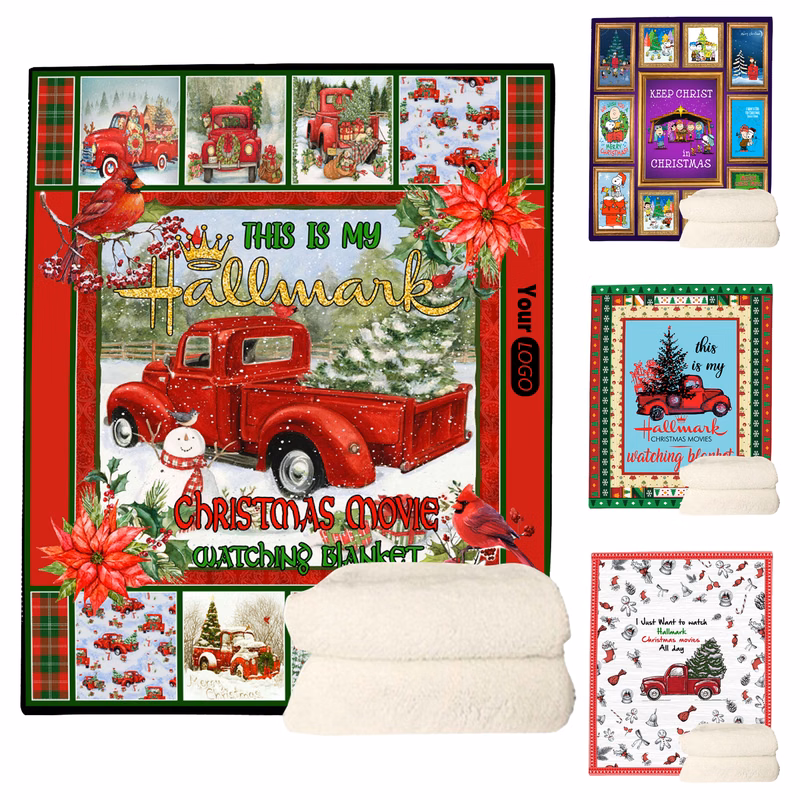 Other Fabric Personalized Seasonal Blankets
