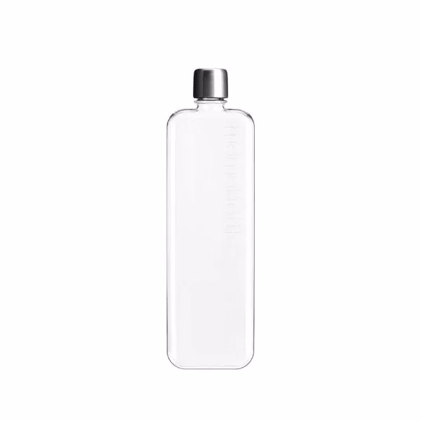 Slim Memobottle - Elegant, reusable, flat water bottle
