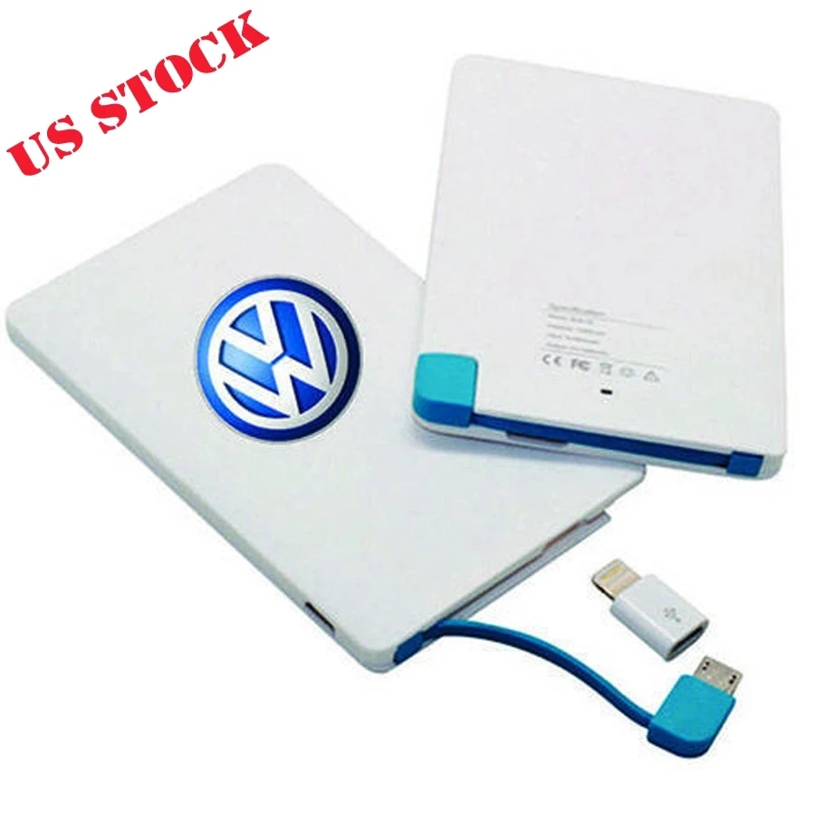 Promotional Gift Silm Thin Card Shape Power Bank 4000mah 1
