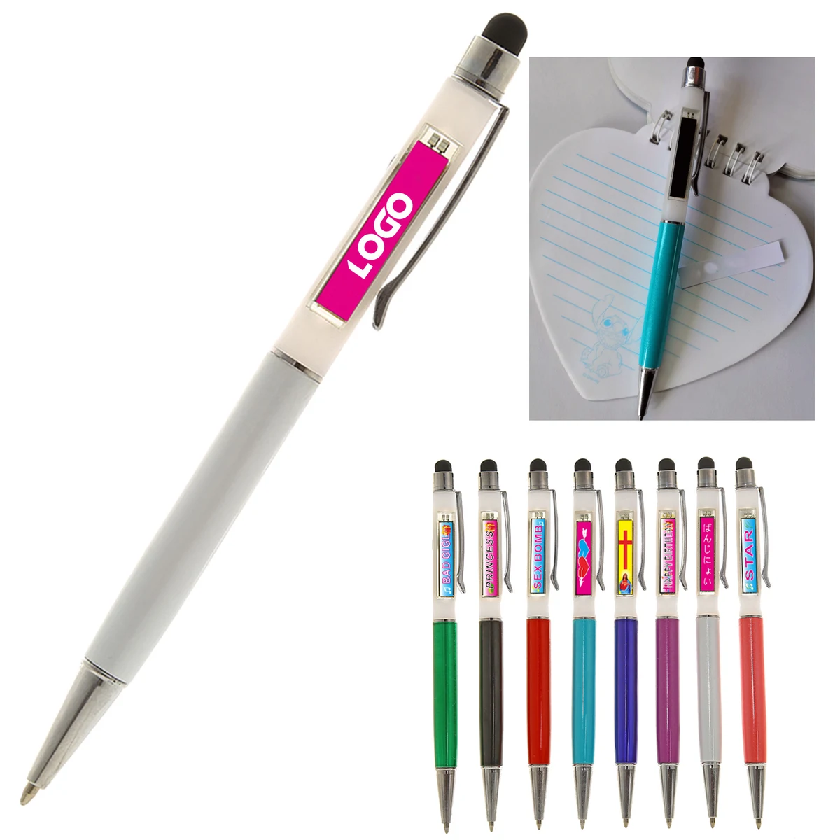 Solar LCD Display Multi-function Pen 1