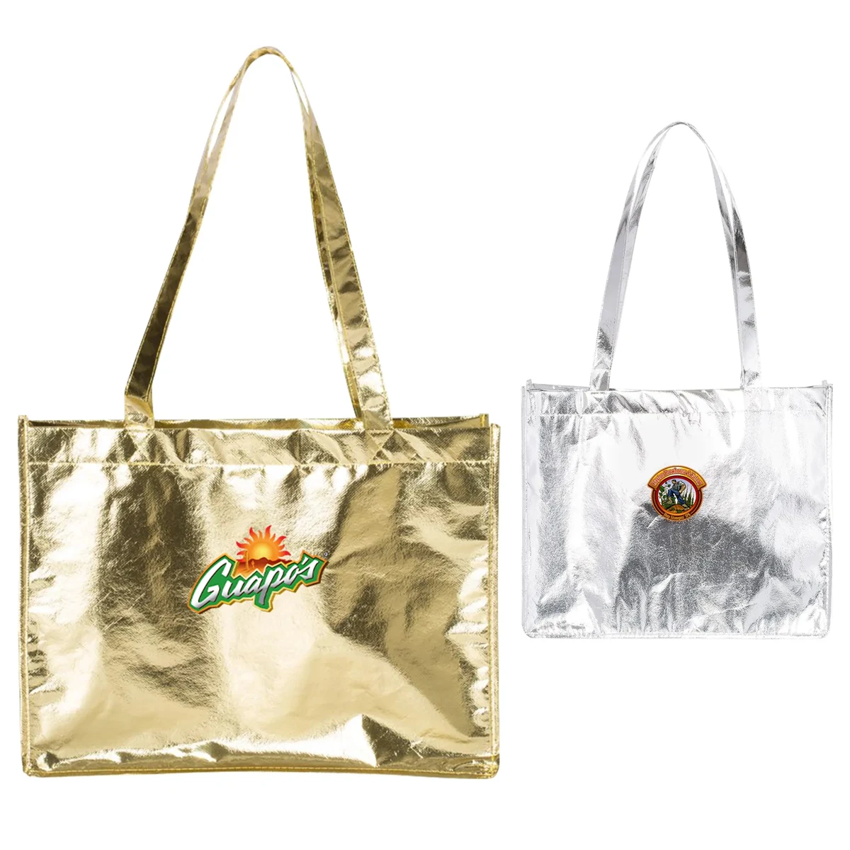 Full Color Metallic Large Tote 1