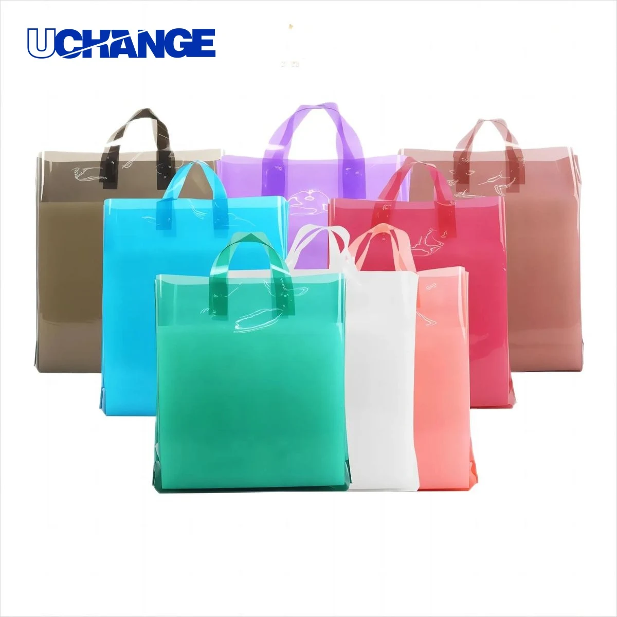 Ultra Transparent Folding Handbag Gift Bag 1