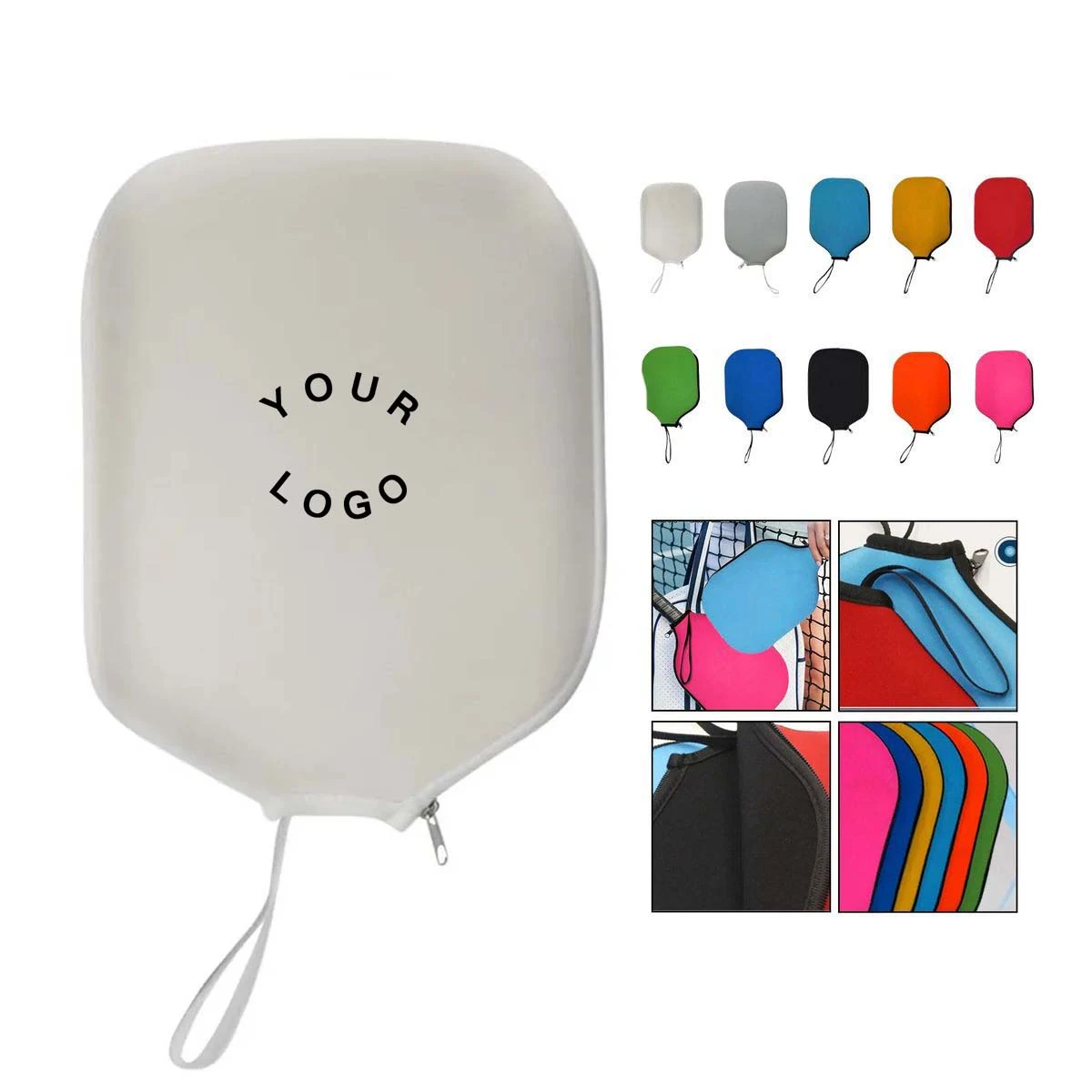 Durable Neoprene Paddle Cover for Pickleball Protection 1