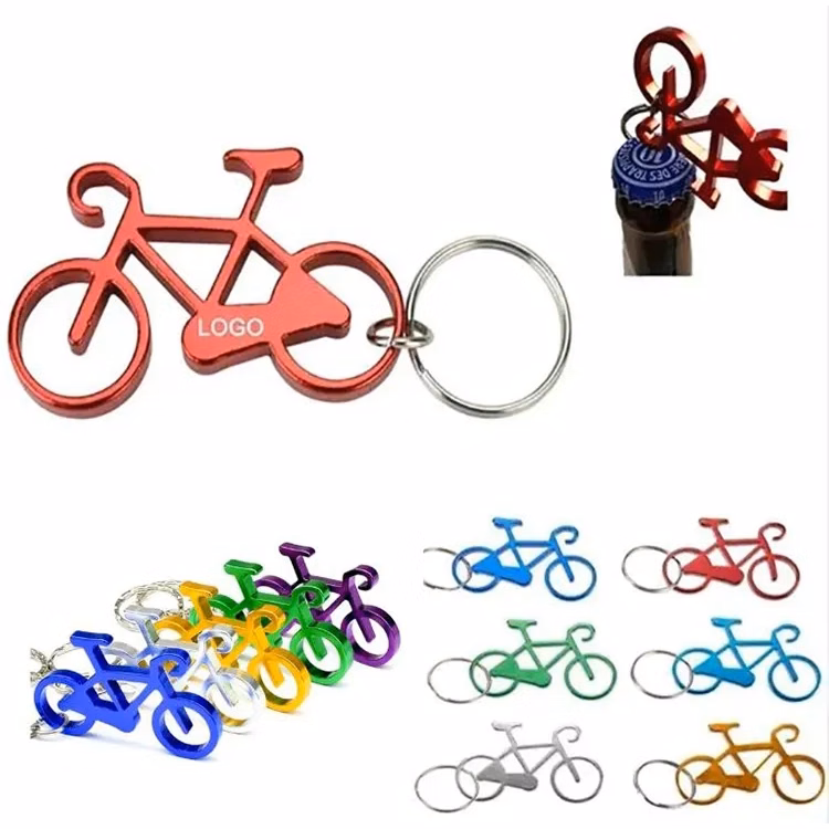 Bicycle Bottle Opener w/Key Chain
