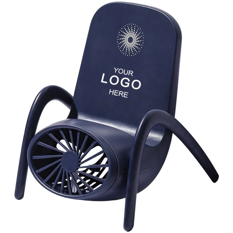 Mini USB Fan with Mobile Phone Holder 1