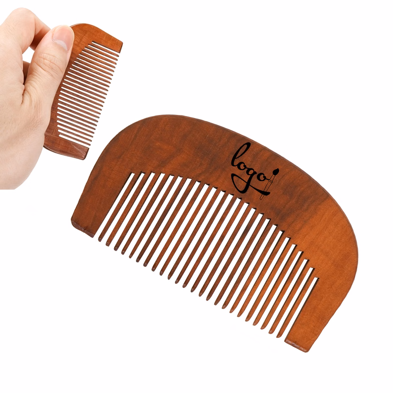 Wooden Wide Tooth Comb