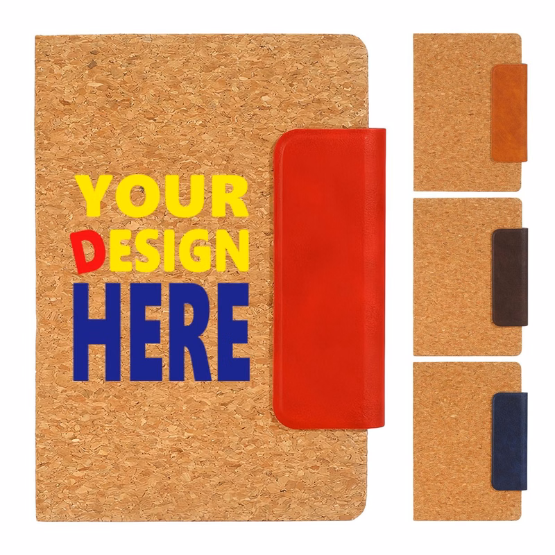 A5 Cork Texture Notebook