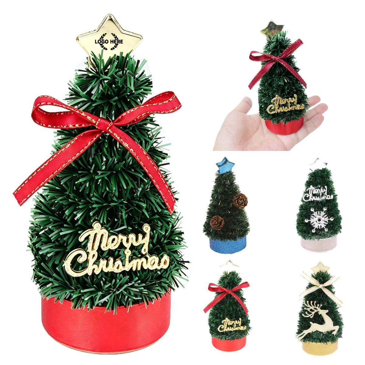 Mini Desktop Christmas Tree Ornament 1
