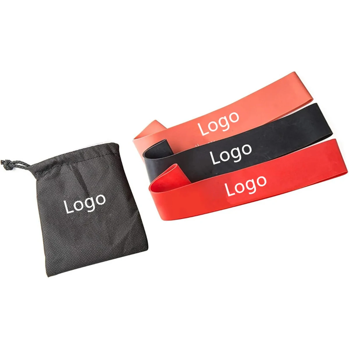 3 Piece TPE Fitness Resistance Band Set 1