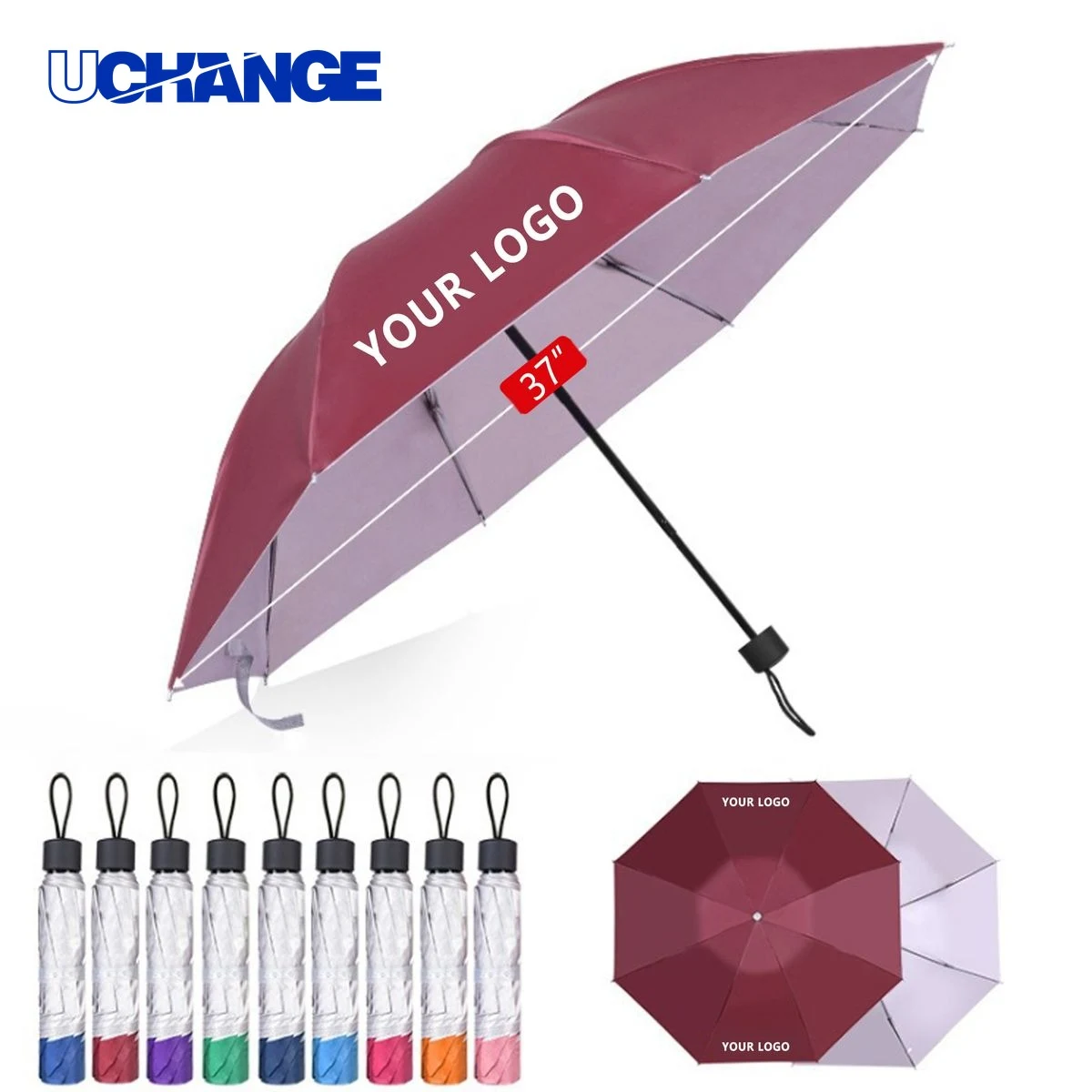 Dual Purpose Umbrella for Sun and Rain 1