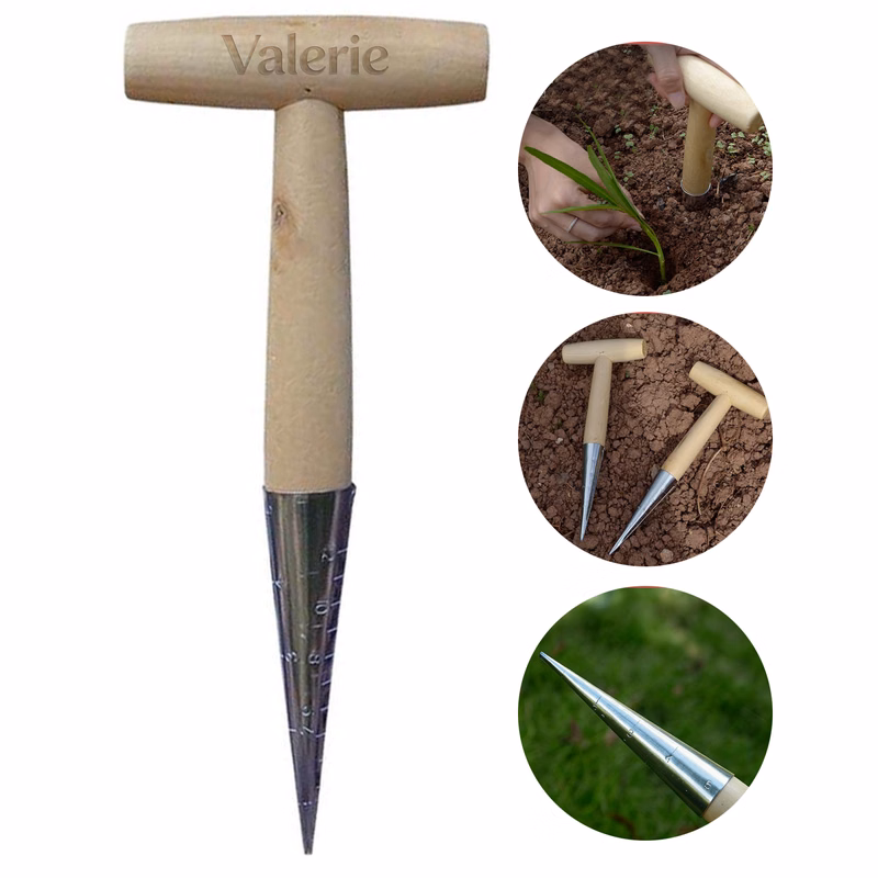 Wooden Handle Horticultural Seede Tool