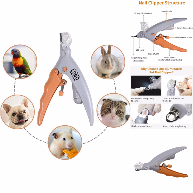 Led Pet Nail Clipper