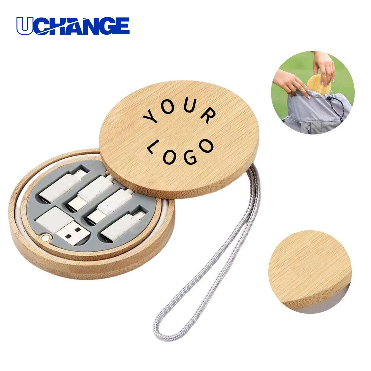 Bamboo Multi USB Cable Set 1