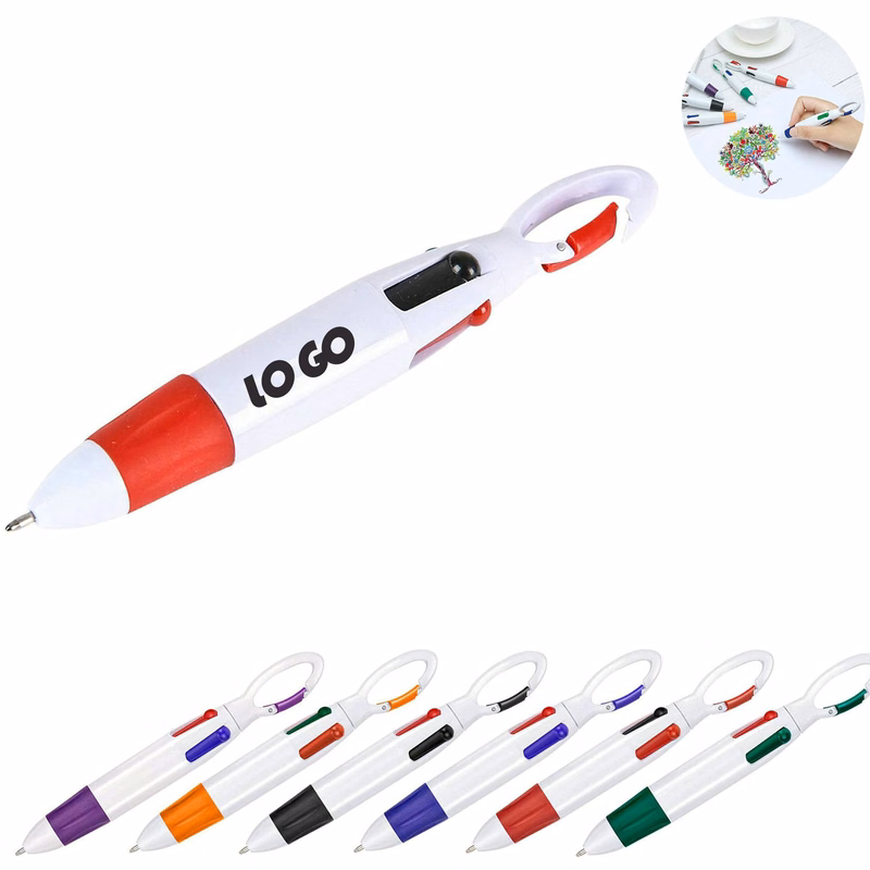 4 Color Work Ballpoint Pen