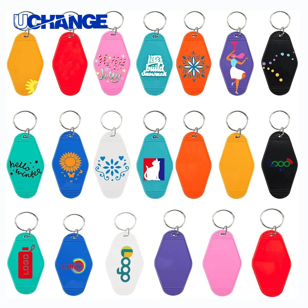 Hotel Sublimation Keychain 1