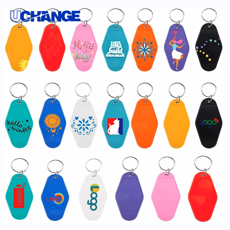 Hotel Sublimation Keychain