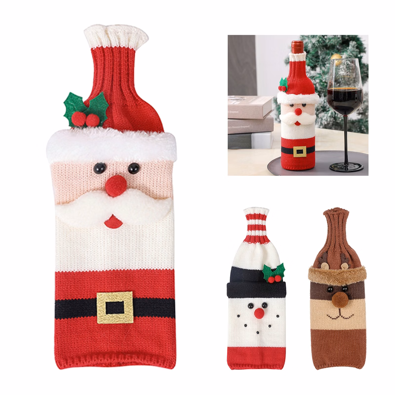 Christmas Knit Bottle Sleeve