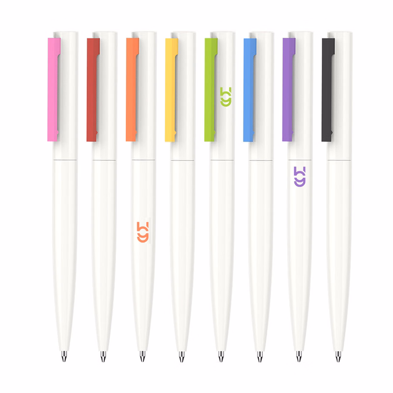 Customized twist action ballpoint pens