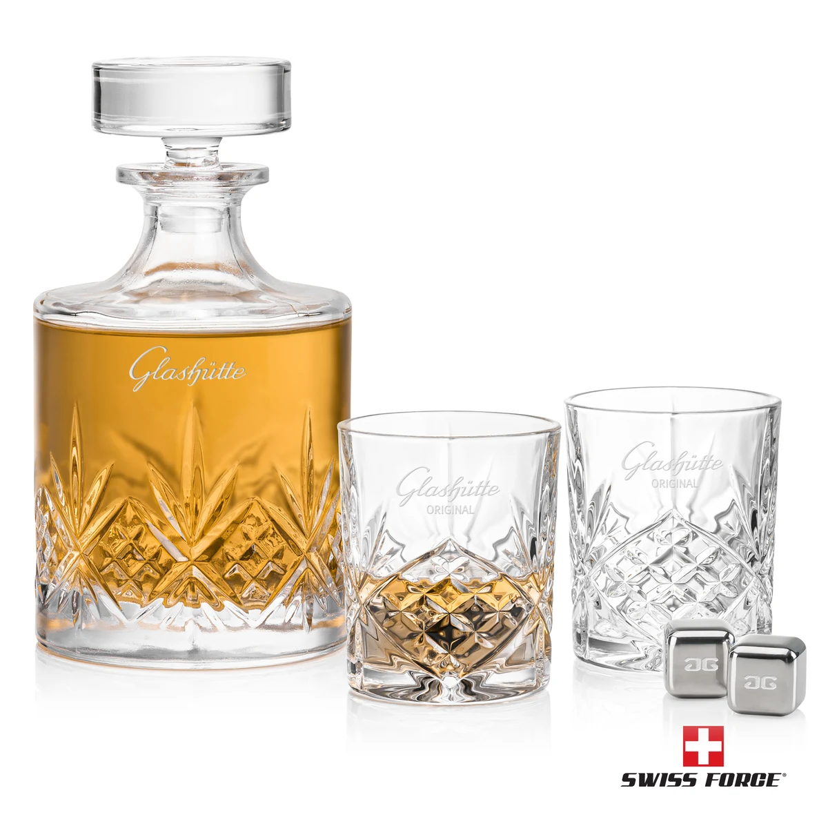 Brinkley Decanter Set & Ice Cubes 1