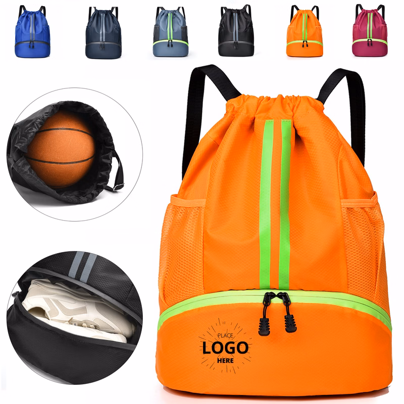 Sport Ready Oxford Drawstring Sack Backpack
