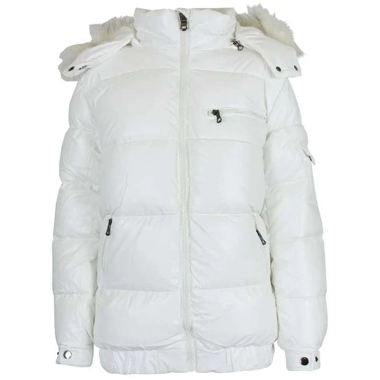 Women's Fashion Bubble Jackets - White S-XL 1