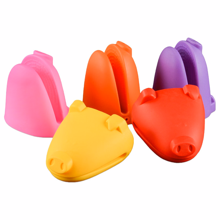Cartoon Shaped Silicone Kitchen Heat-Resistant Oven Glove
