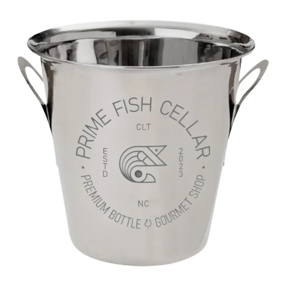 Medium Metal Tulip Ice Bucket 1