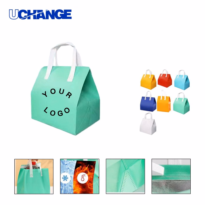 Laminated Cooler Tote Bag Organizer with Waterproof Design