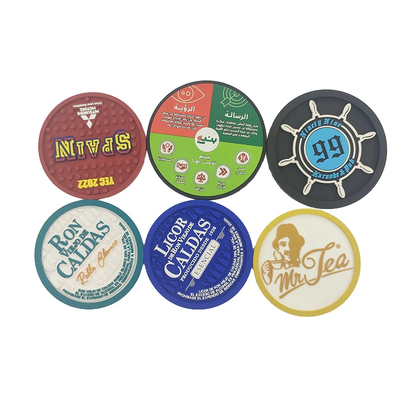 Customized Reusable Silicone Coaster 1
