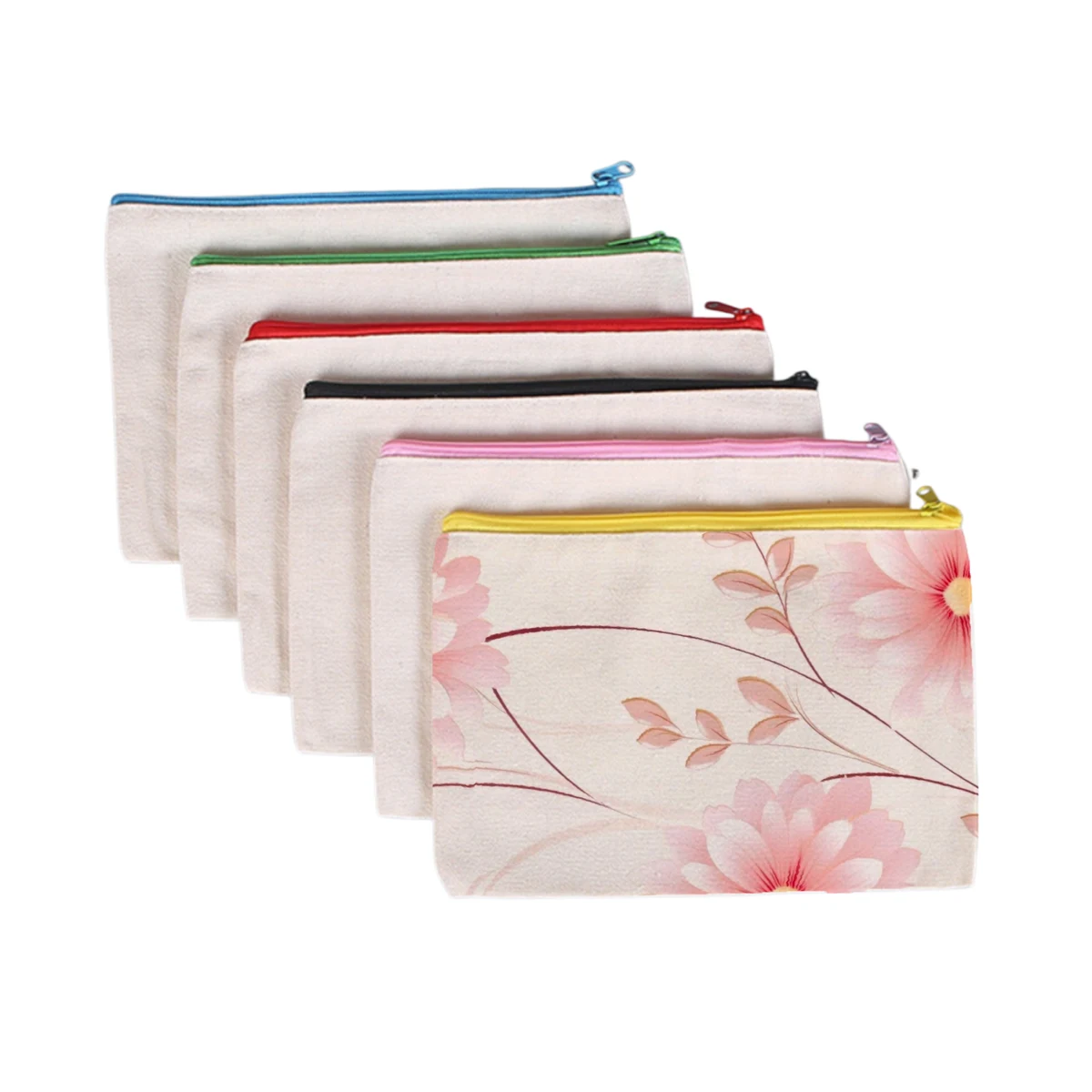10 oz Poly-Cotton Canvas Zipper Bag 1