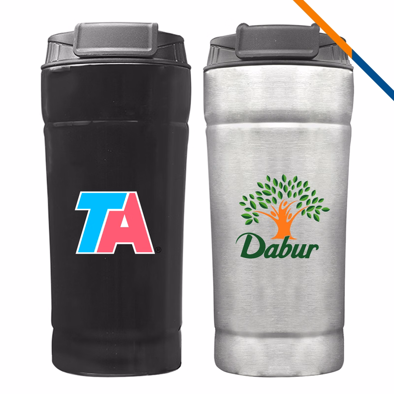Tendi Stainless Steel Travel Mug - 16 OZ.