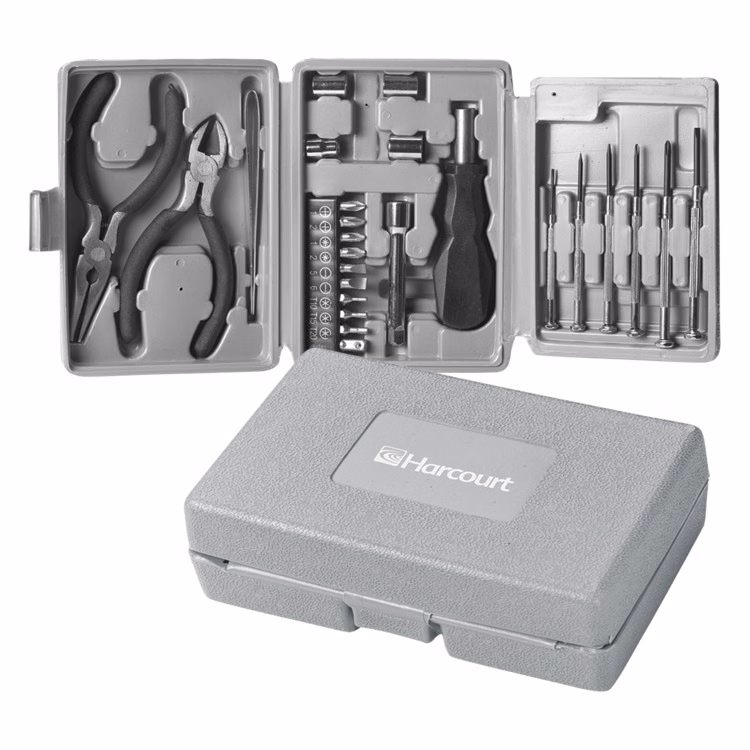 25 Piece Tri Fold Tool Kit